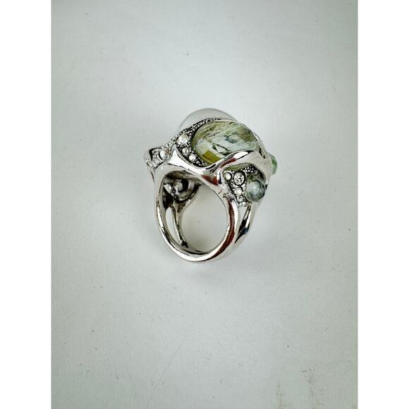 Alexis Bittar 'Lucite Jardin Mystère' Cocktail Ring US 6.75 - Picture 6 of 9